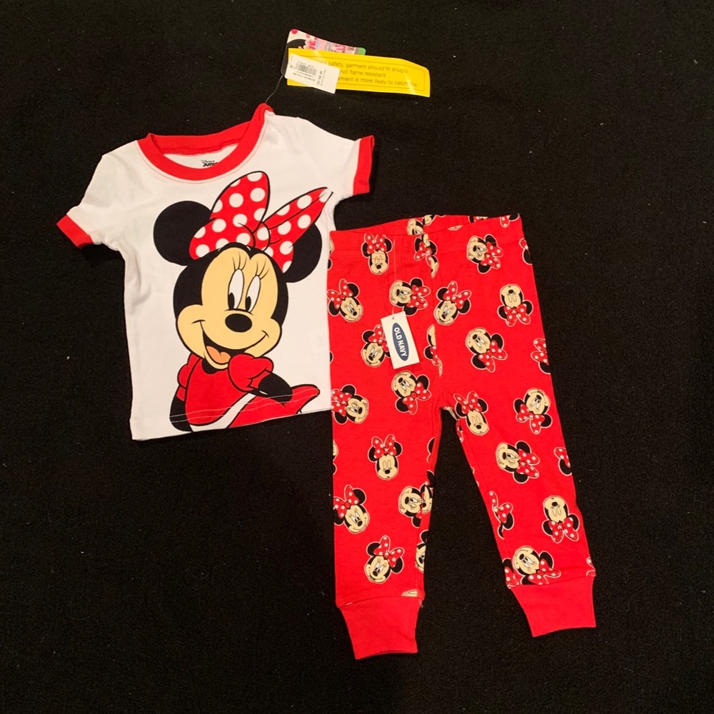 4/$25 NEW 18-month Minnie Mouse Pajamas